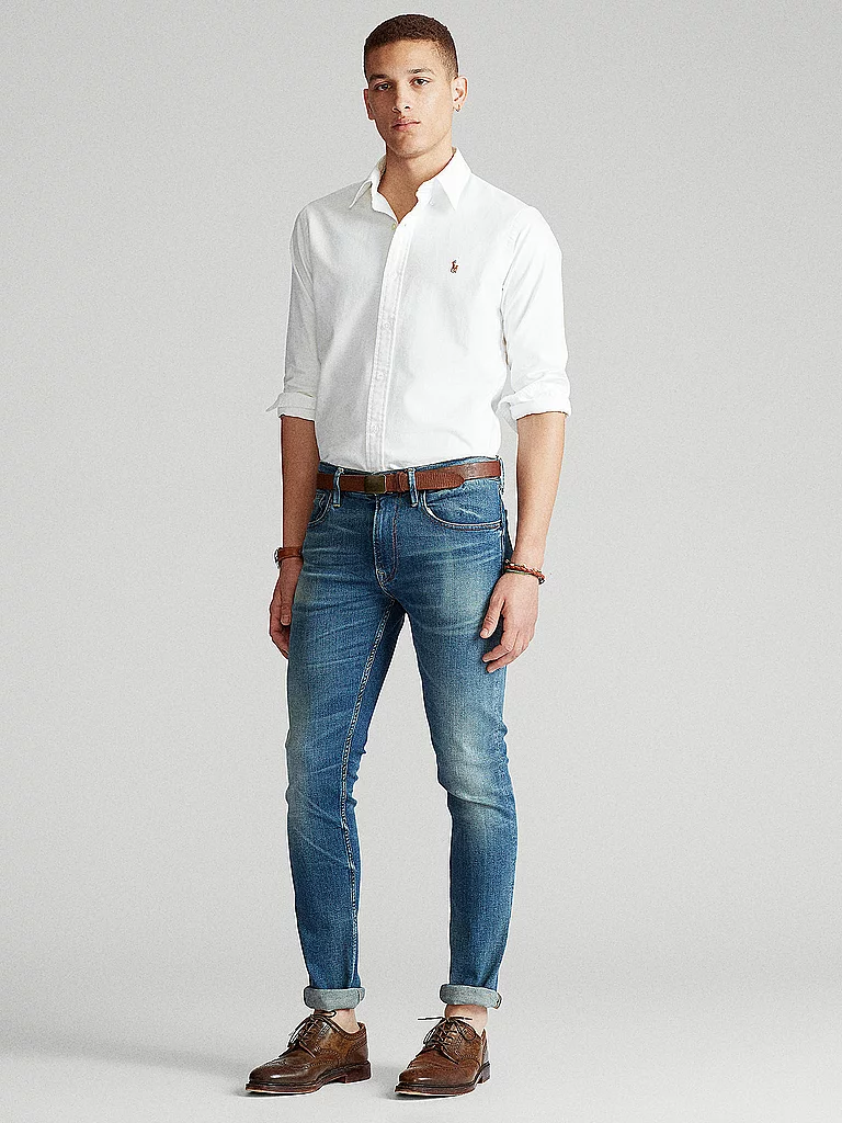 Polo Ralph Lauren Hemd Custom Fit White M Men 4